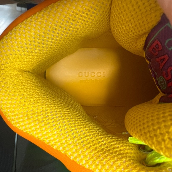 Women’s GUCCI Basket High Top 7.5 Brand New - Picture 10 of 12